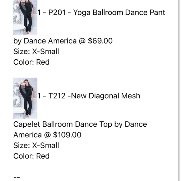 Dance or figure skating show outfit - Picture 2 of 4